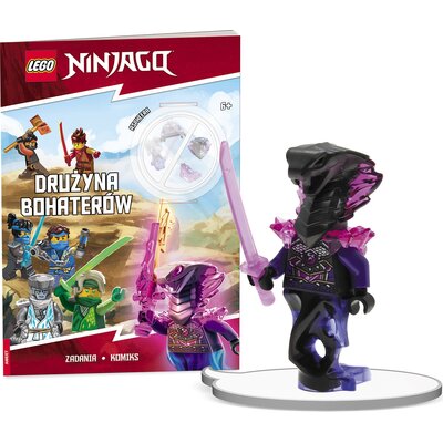 Książka LEGO Ninjago Drużyna Bohaterów LNC-6723S1