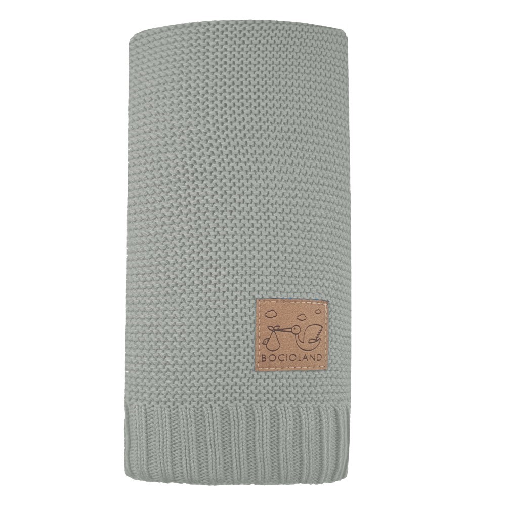 Bocioland kocyk bambusowy eko paris szary, 1 szt.