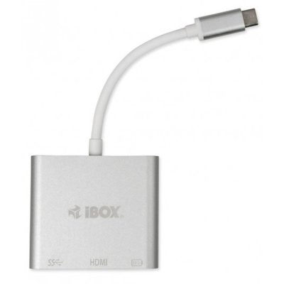 Hub IBOX IUH3CFT1 USB Typu C 3.2 Gen. 2, Pasywny