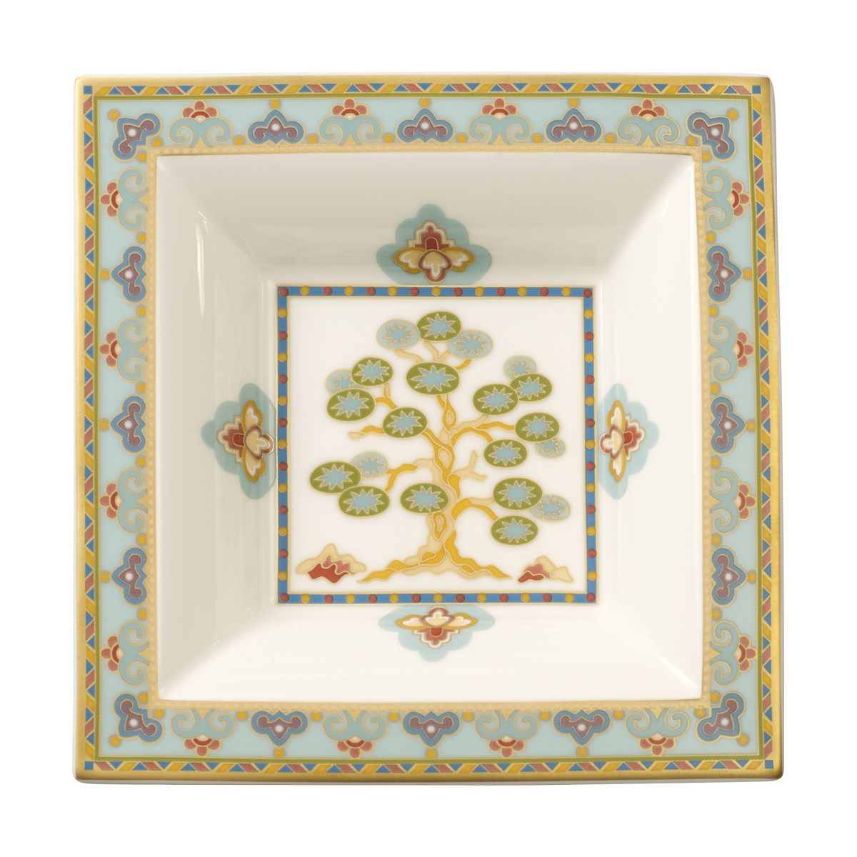 Villeroy&Boch - Miseczka kwadratowa 14cm Samarkand Aquamarin