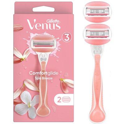 Golarka GILLETTE Venus ComfortGlide Spa Breeze + 2 wkłady