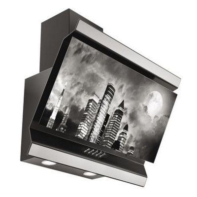 Okap VDB Deco Manhattan 60 Czarny 280m3/h 63dB klasa C