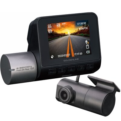 Wideorejestrator GÖTZE & JENSEN GOLDENLINE DC950 GPS, WiFi, Kamera tylna