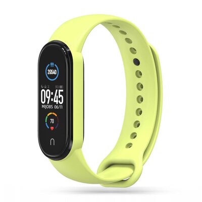 Pasek TECH-PROTECT IconBand do Xiaomi Mi Smart Band 5/6/7/NFC Jasnozielony