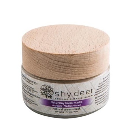 Shy Deer Natural Cream naturalny krem-maska anti-aging, 50 ml