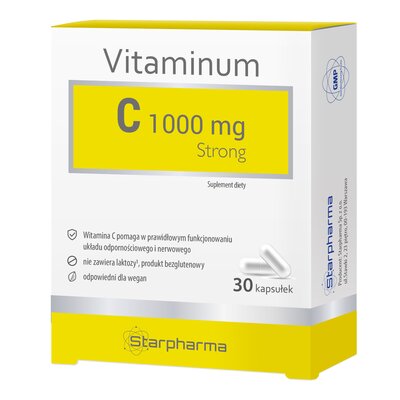 Witamina C STARPHARMA 1000 Strong (30 kapsułek)