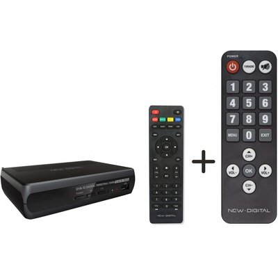 Dekoder NEW DIGITAL T2 265 HD Senior DVB-T2/HEVC/H.265