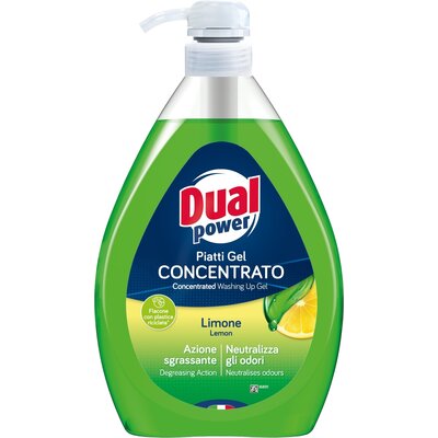 Płyn do naczyń DUAL POWER Limone 1000 ml