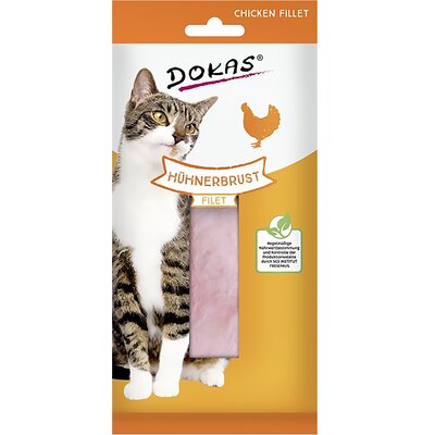 Przysmak dla kota DOKAS Filet z Piersi Kurczaka 22 g