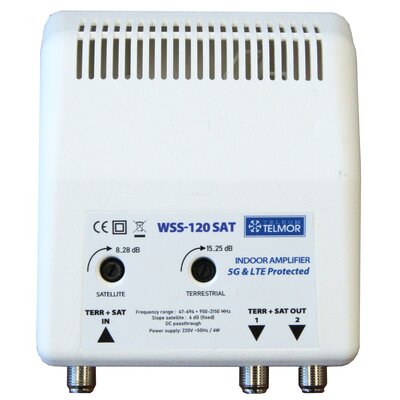 Wzmacniacz antenowy TELMOR WSS 120 SAT