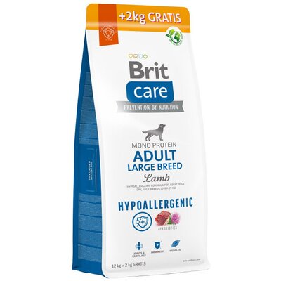 Karma dla psa BRIT Care Hypoallergenic Jagnięcina 12 kg + 2 kg