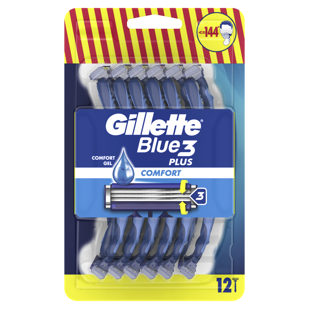 Gillette Blue3 Comfort maszynki do golenia, 9+3 szt./1 opak.