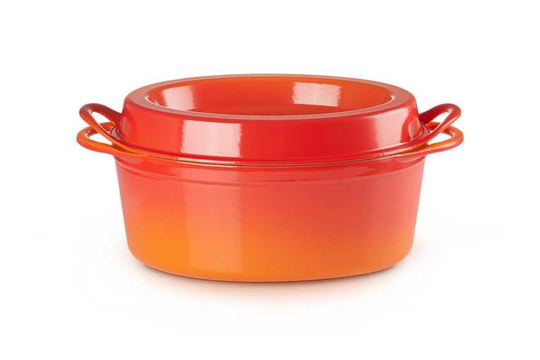 Le Creuset - Owalna doufeu żeliwo płomienny