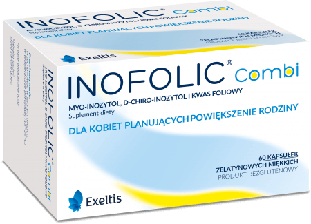 Inofolic Combi, suplement diety, 60 kapsułek