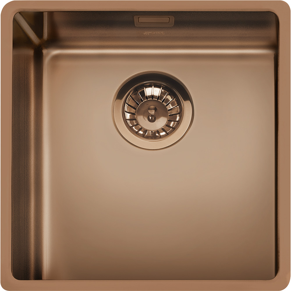 Smeg - Zlewozmywak podwieszany VSTR40CUX Universale Miedziany
