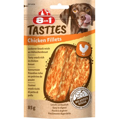 Przysmak dla psa 8IN1 Tasties Chicken Fillets 85 g