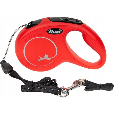 Smycz FLEXI New Classic M Czerwony