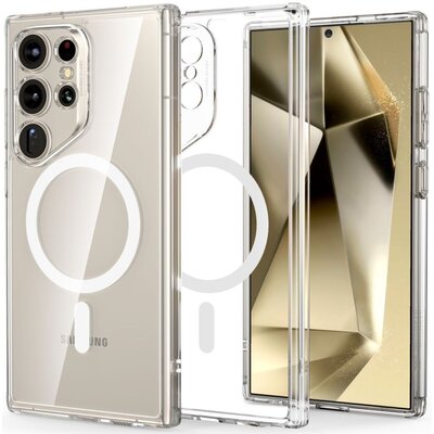 Etui ESR CH Halolock MagSafe do Samsung Galaxy S24 Ultra Przezroczysty