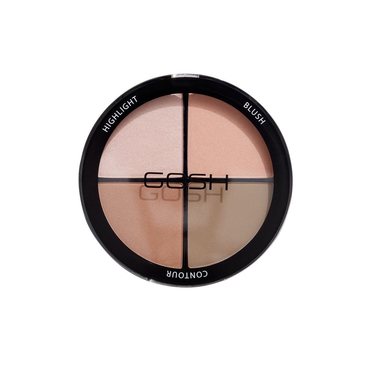 Gosh Copenhagen Contour'n Strobe Kit paleta do konturowania light, 15 g