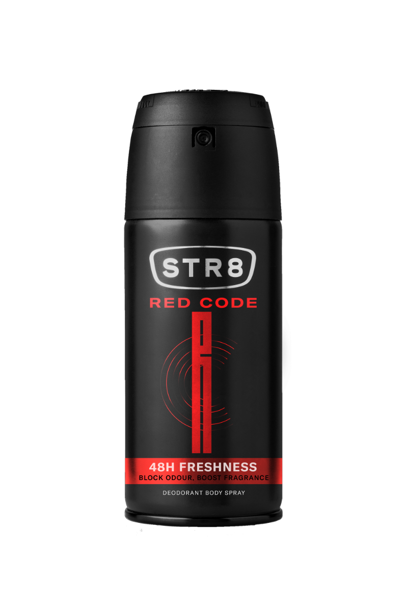 STR8 Red Code Deo Dezodorant męski w aerozolu, 150 ml