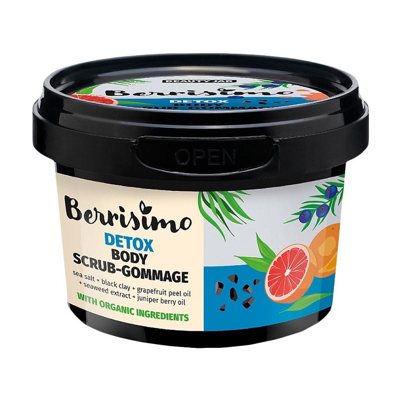 Beauty Jar Berrisimo Detox peeling do ciała, 350 g