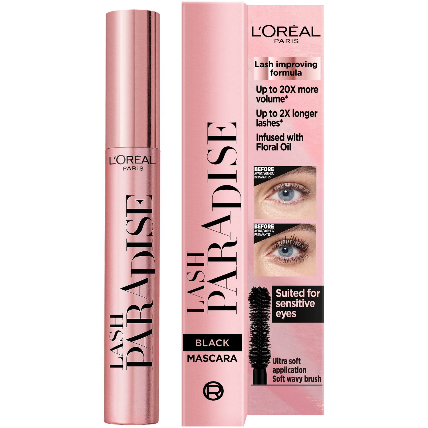 L'Oréal Paris Lash Paradise tusz do rzęs, 6,4 ml