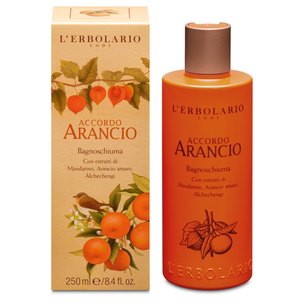 L'Erbolario Accordo Arancio pianka do kąpieli, 250 ml