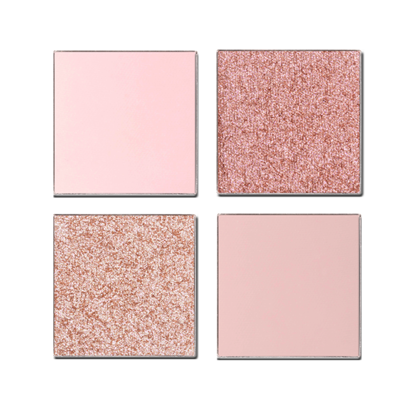 Color Care 4You zestaw Sweetie: cień do powiek, 4x2 g + paleta magnetyczna XS, 1 szt