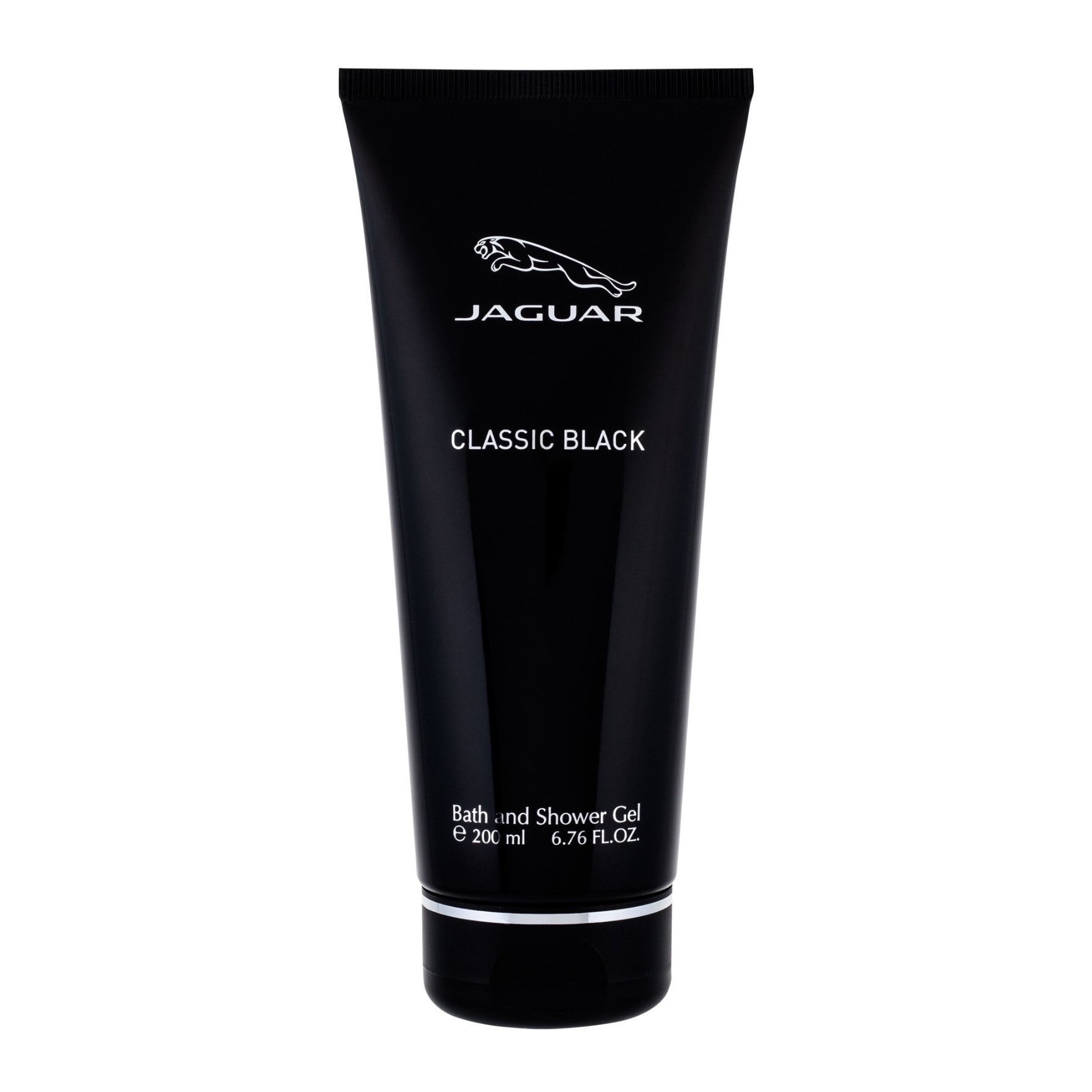 Jaguar Classic Black męski żel pod prysznic o eleganckim zapachu z nutami drzewa sandałowego i piżma, 200 ml