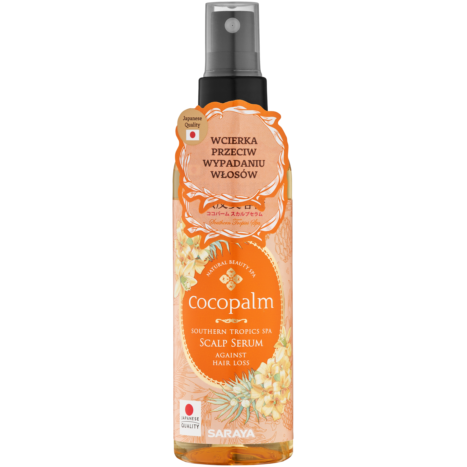 Cocopalm Southern Tropic SPA wcierka do skóry głowy przeciw wypadaniu włosów, 100 ml