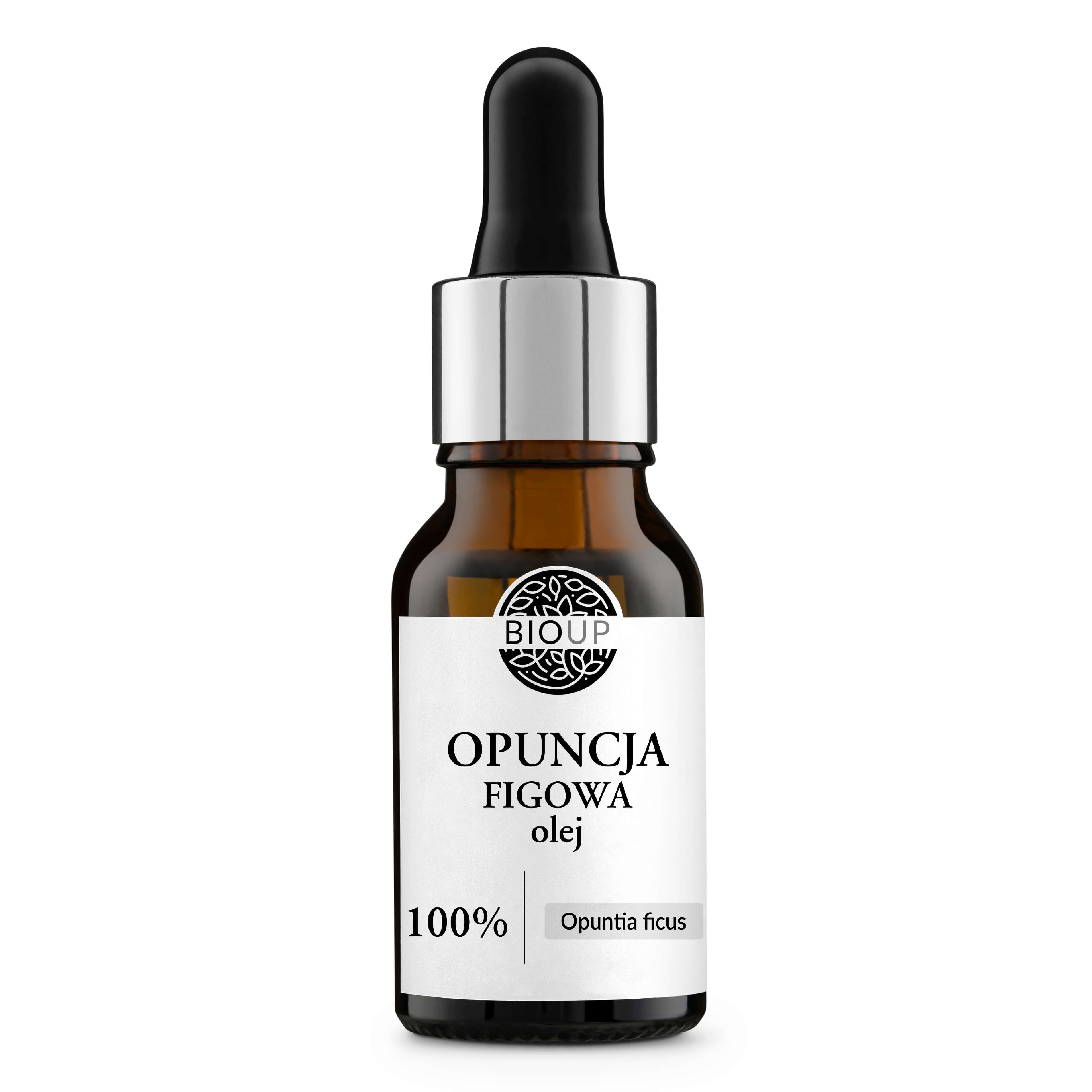 Bioup olej z opuncji figowej 100% naturalny – czysty, zimnotłoczony, 15 ml