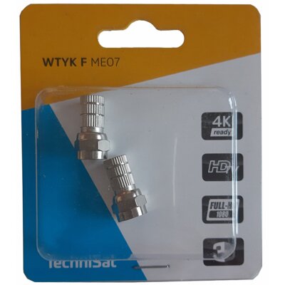 Złącze F TECHNISAT ME07 2XF (2 szt.)