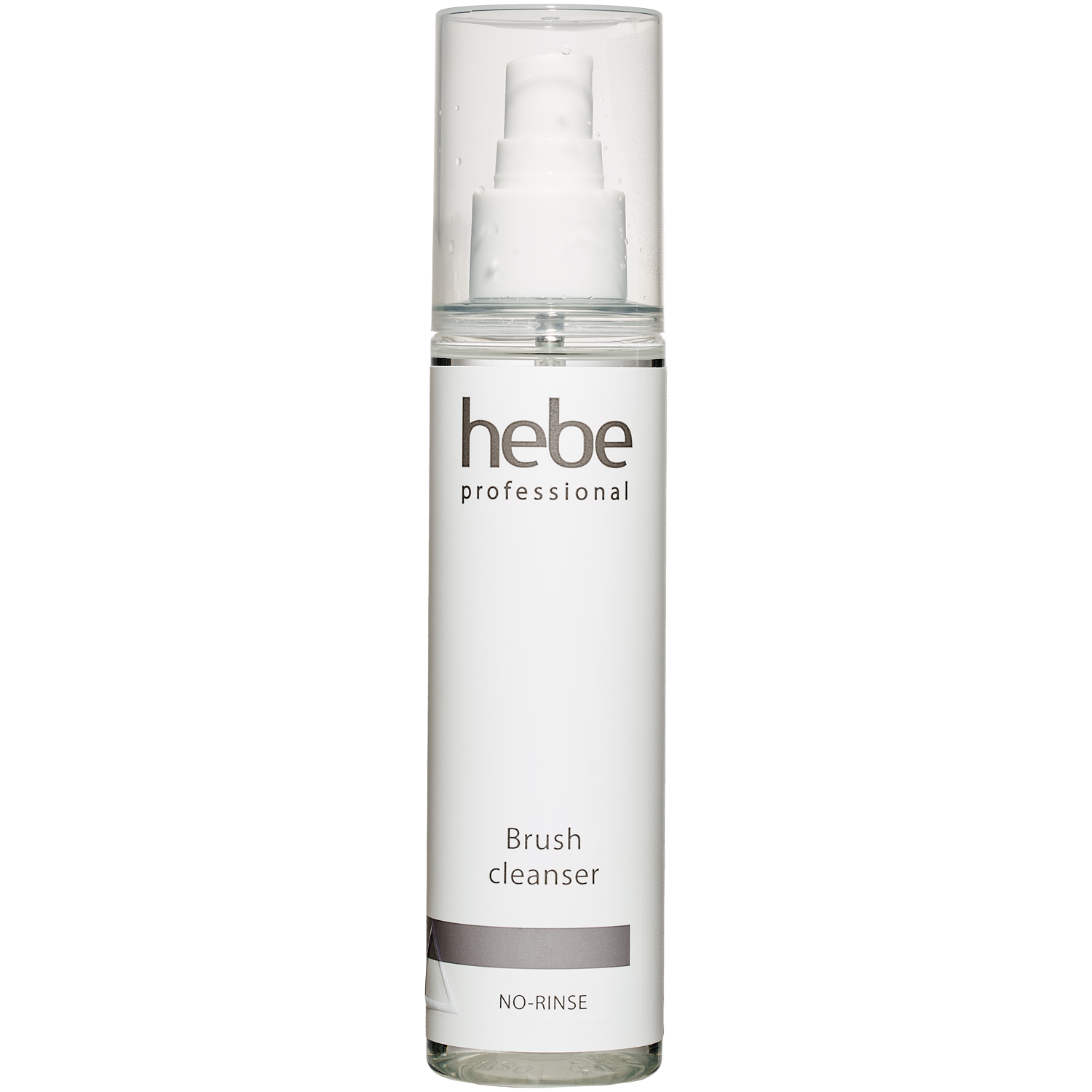 Hebe Professional Brush Cleanser płyn do czyszczenia pędzli z włosia syntetycznego i naturalnego bez użycia wody, 150 ml