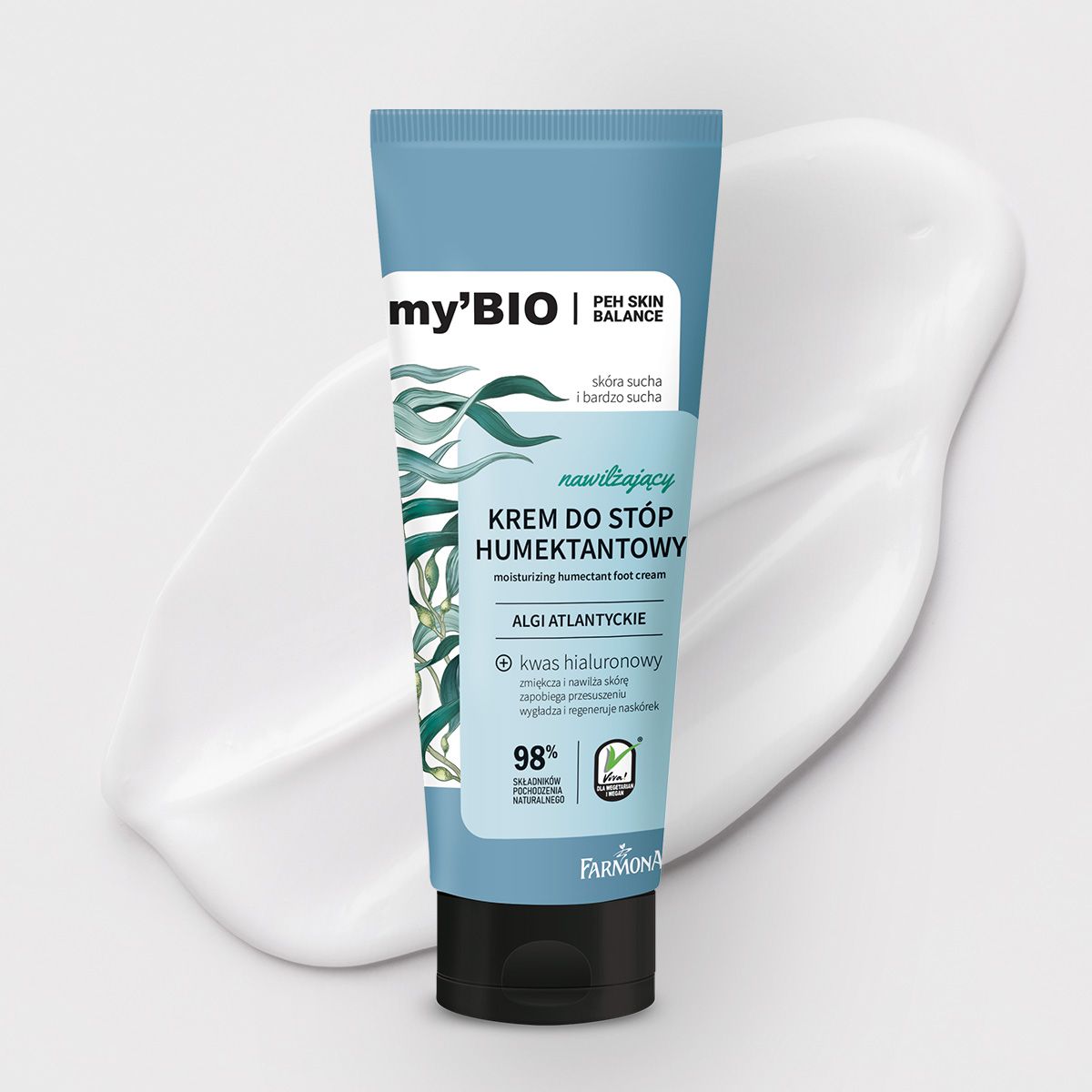 My'Bio Peh Skin Balance Humektanty nawilżający krem humektantowy do stóp, 100 ml