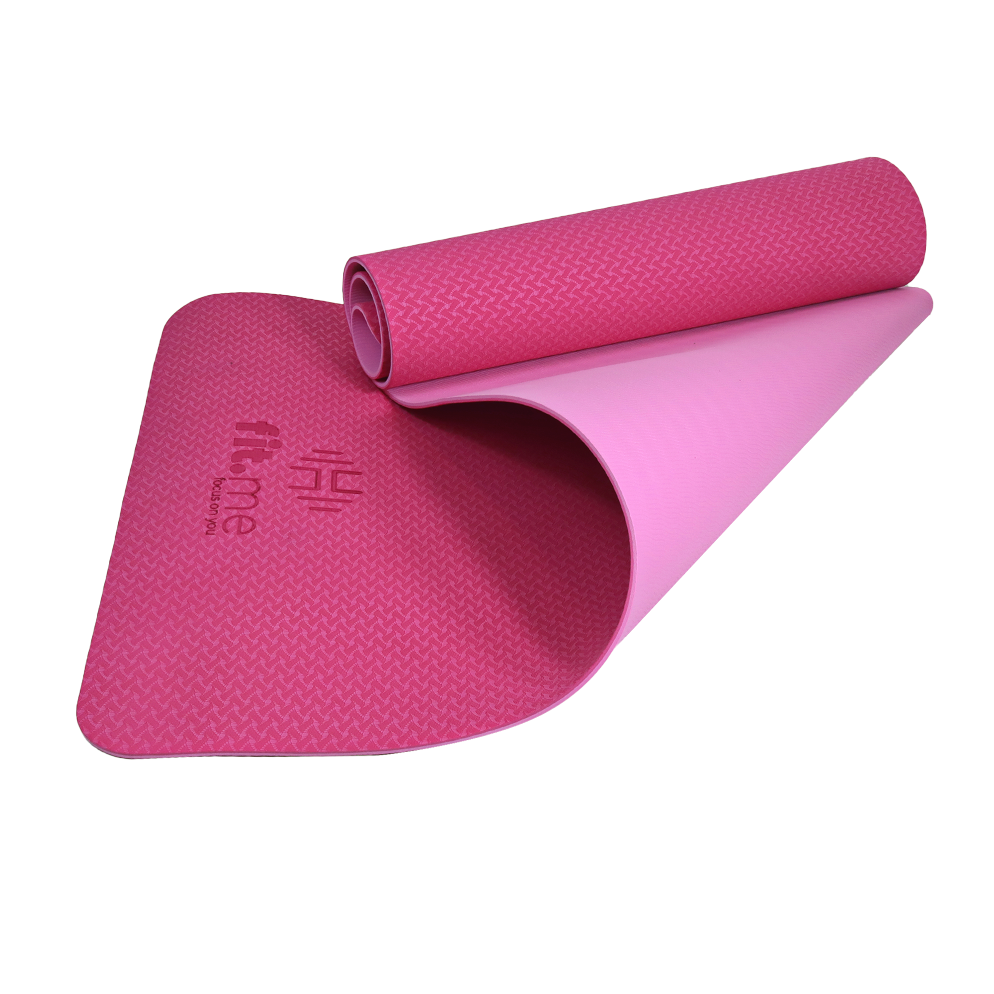 Fit.me mata do jogi ciemny różowa, 1 szt.