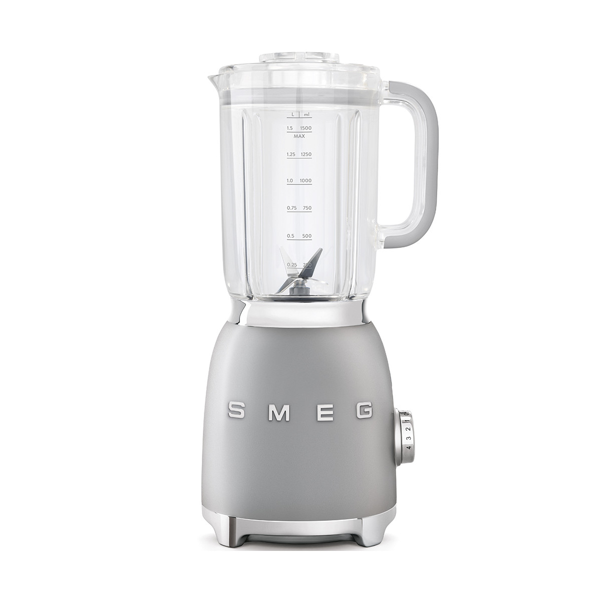 Smeg - Blender 50's Retro Style BLF01SVEU Srebrny