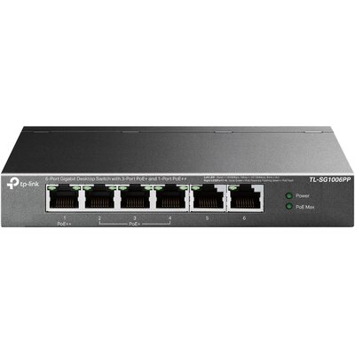 Switch TP-LINK TL-SG1006PP Gigabit Ethernet, 6 portów, Funkcja PoE