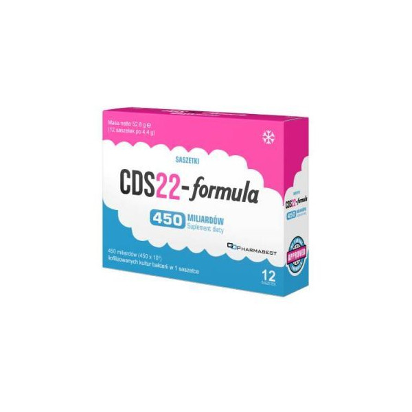 Pharmabest CDS22-formula 450 miliardów suplement diety, 12 sasz./1 opak.