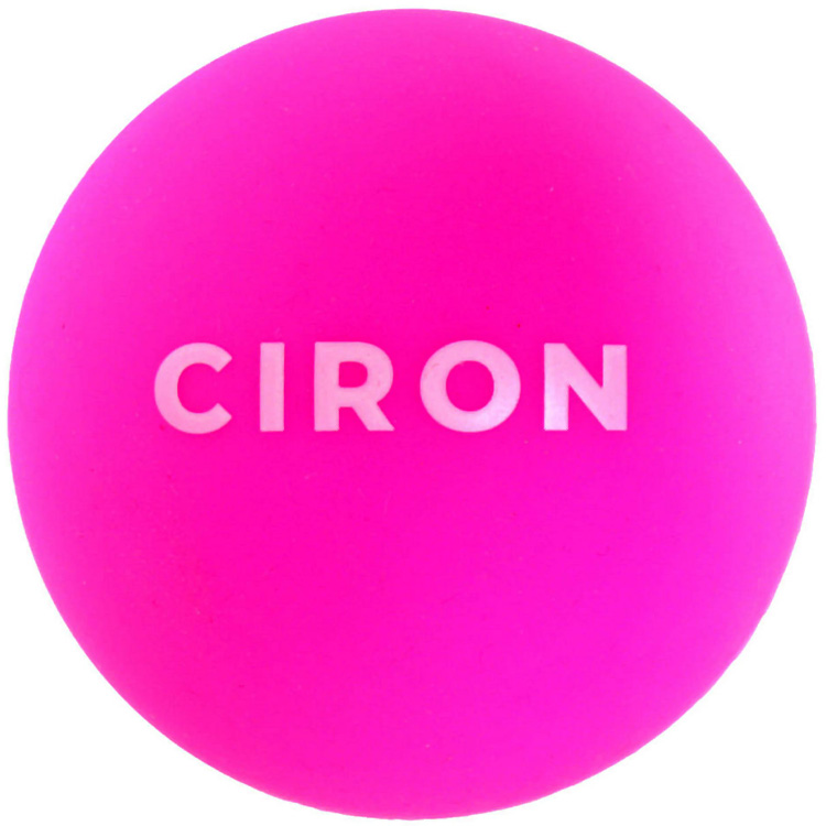 Ciron piłka do masażu różowa, 1 szt.