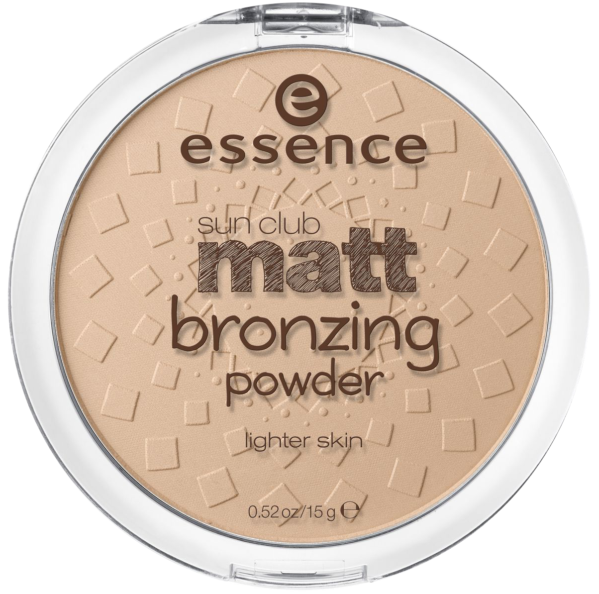Essence Sun Club brązujący puder do twarzy 01, 15 g