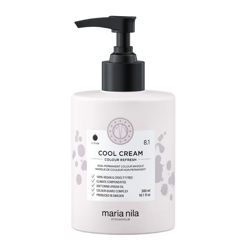 Maria Nila Colour Refresh maska koloryzująca do włosów 8.1 Cool Cream, 300 ml