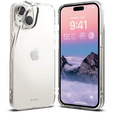Etui CRONG Crystal Slim Cover do iPhone 14 Przezroczysty