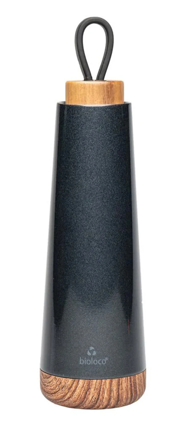 ChicMic - Butelka termiczna z pętelką 500 ml Czarna