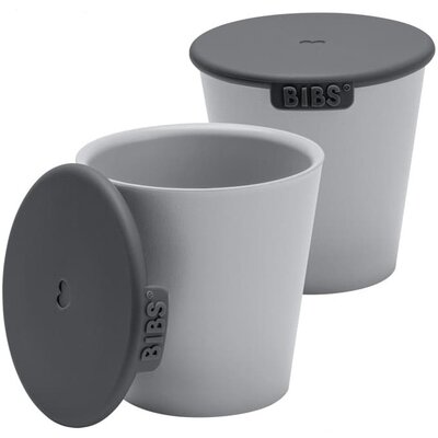 Kubek BIBS Cup Set Cloud 4310223 (2 sztuki) Szary