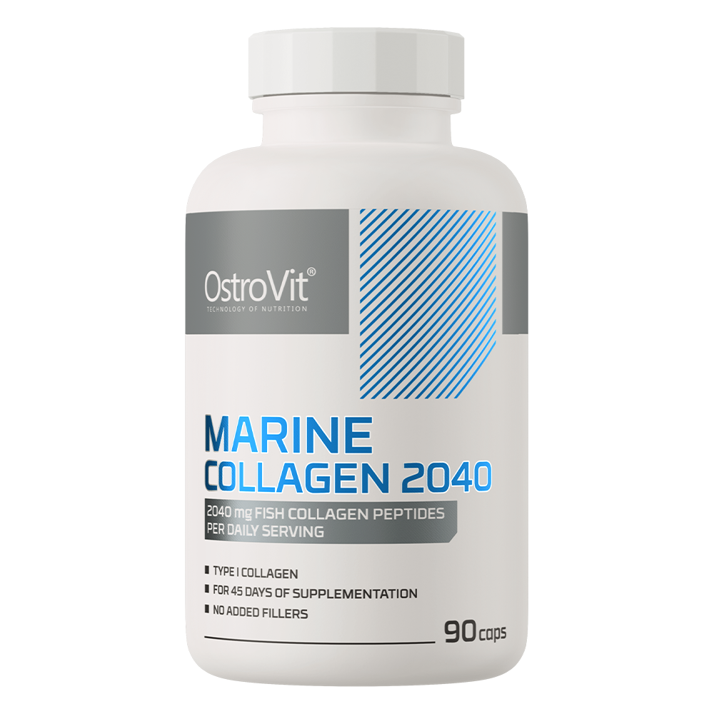 OstroVit Kolagen Morski 2040 mg suplement diety, 90 kaps./1 opak.
