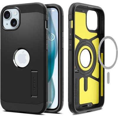 Etui SPIGEN Tough Armor Mag MagSafe do Apple iPhone 15 Plus Czarny