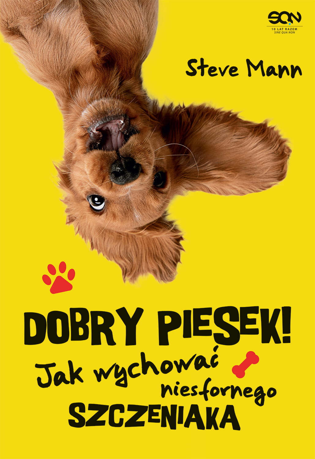 Książka Dobry piesek! Jak wychować niesfornego szczeniaka Steve Mann (miękka okładka)