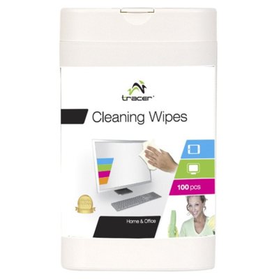 Ściereczki TRACER do ekranów LCD/TFT 100 szt.