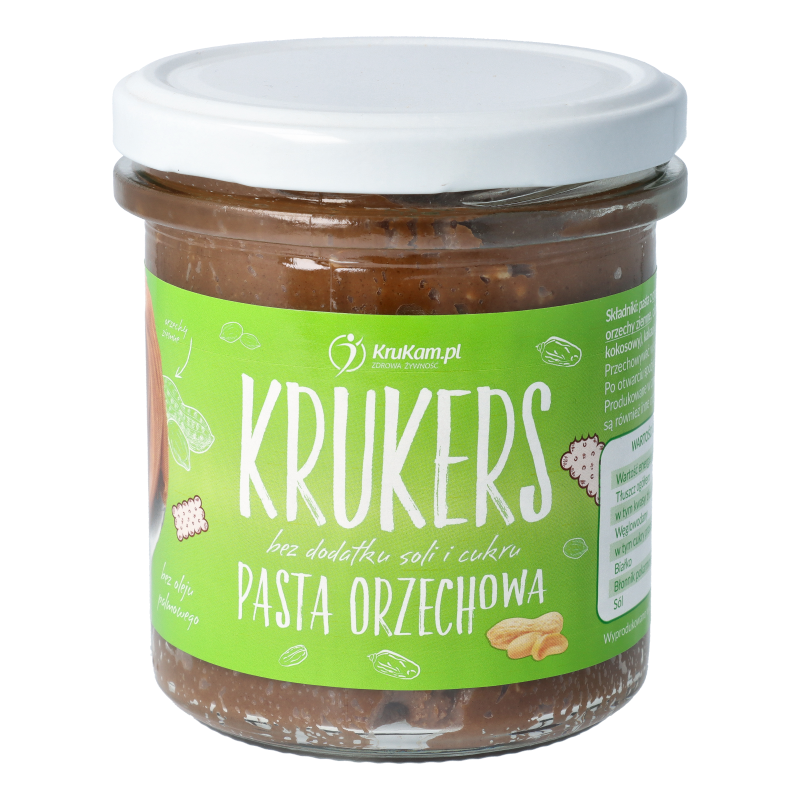 KruKam  Krukers pasta orzechowa, 300 g