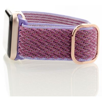 Pasek LUNA do Apple Watch 3/4/5/6/7/8/SE (38/40/41mm) Fioletowy